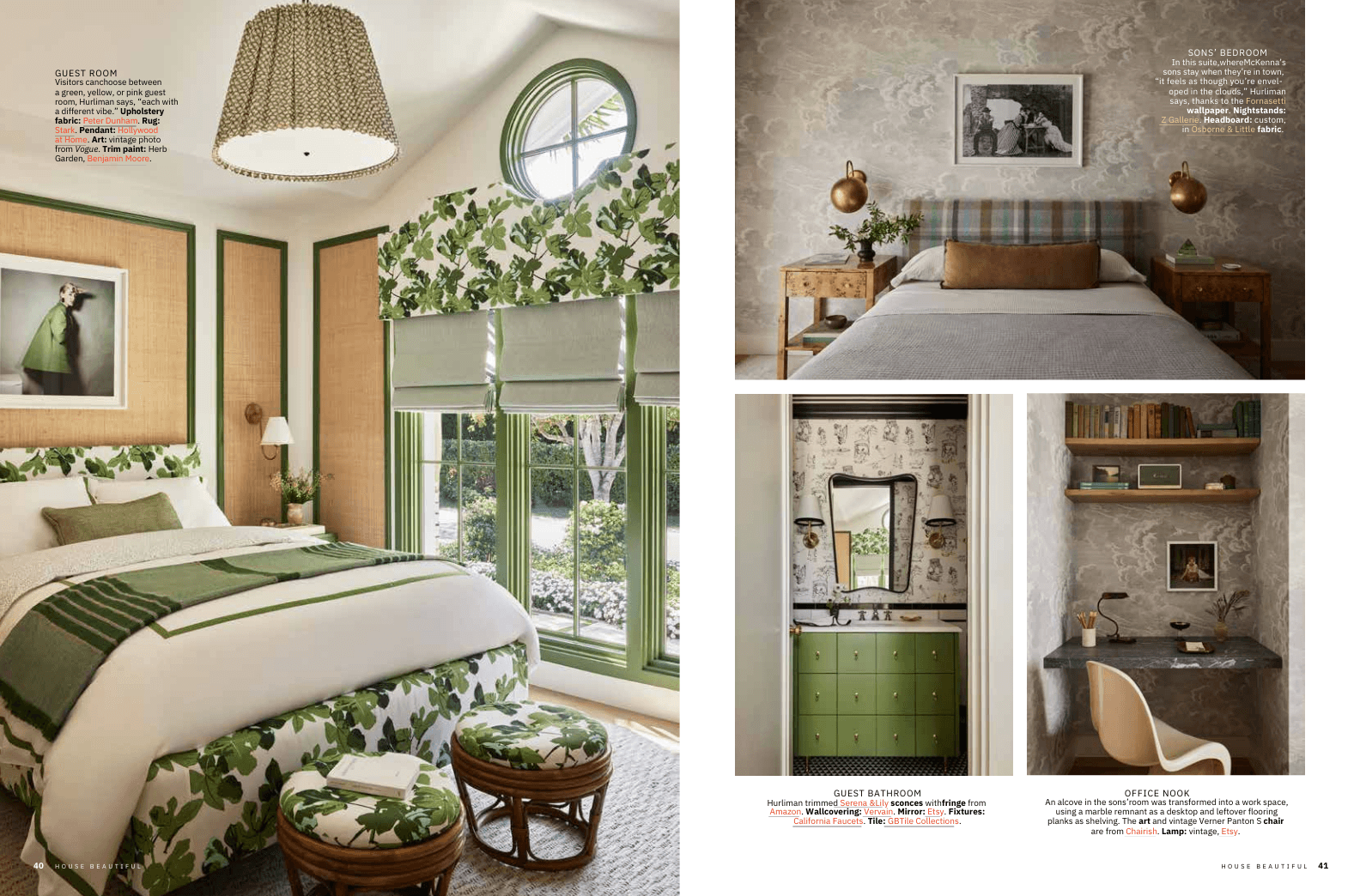 An Open Invitation feature, House Beautiful — image 4