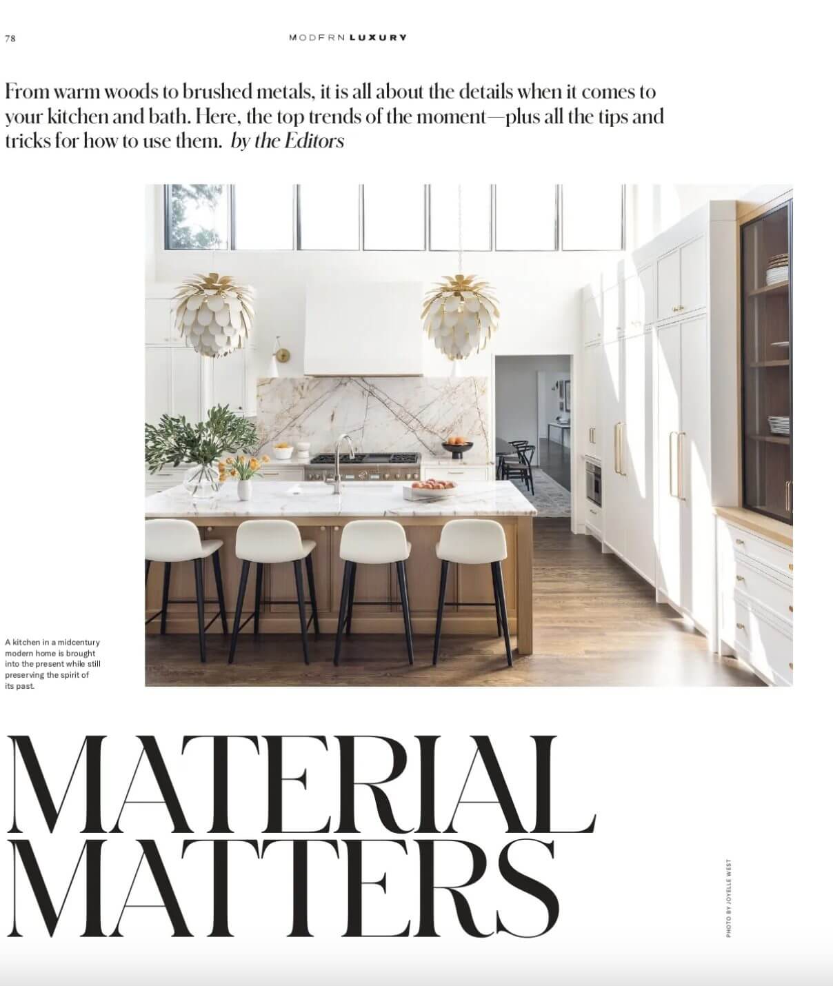 Material Matters feature, Modern Luxury — image 3