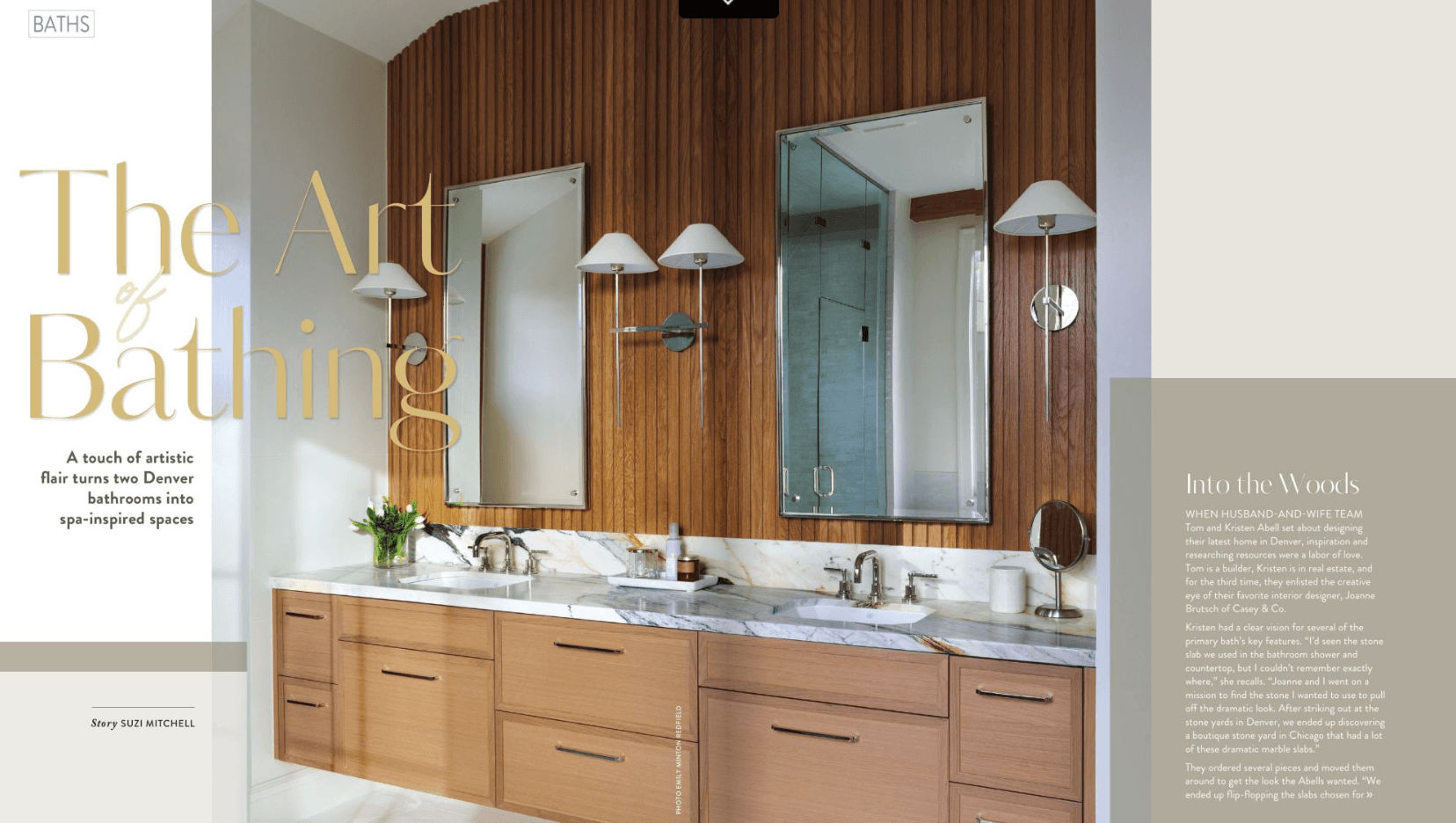 The Art of Bathing feature, Colorado Homes & Lifestyles — image 3