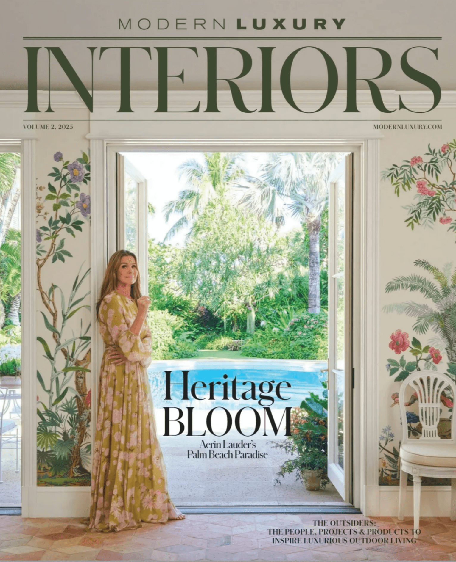 Heritage Bloom feature, Modern Luxury Interiors — image 1